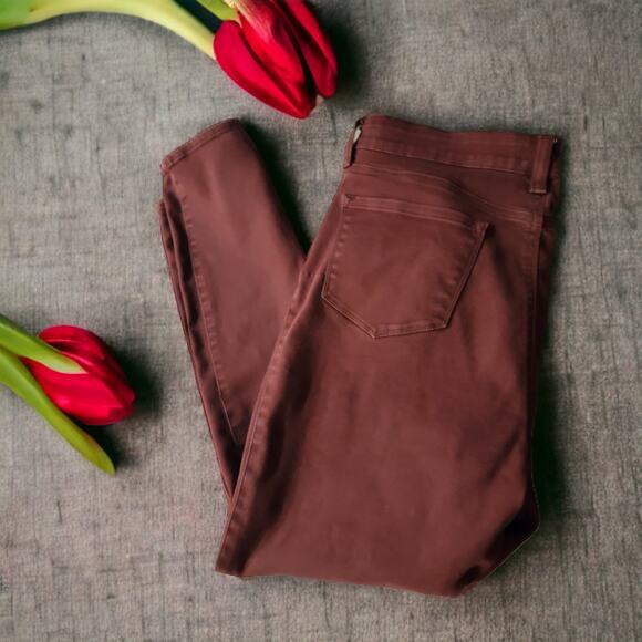 NYDJ Ami Skinny Legging Deep Currant - Picture 3 of 7